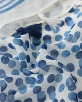 lightweight scarf, geometric scarf, classic scarf,  nautical scarf